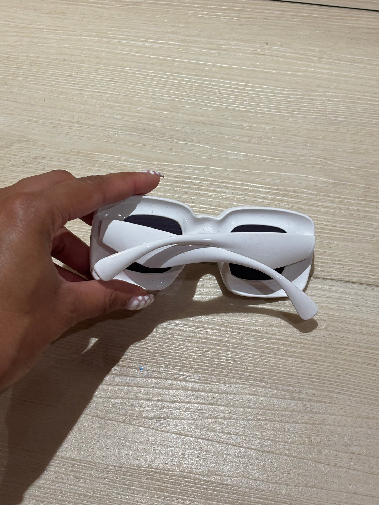 White sunglasses