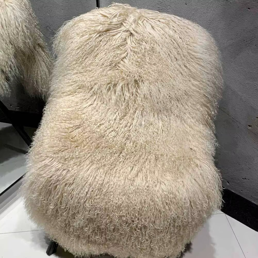 Long Mongolian Fur Coat