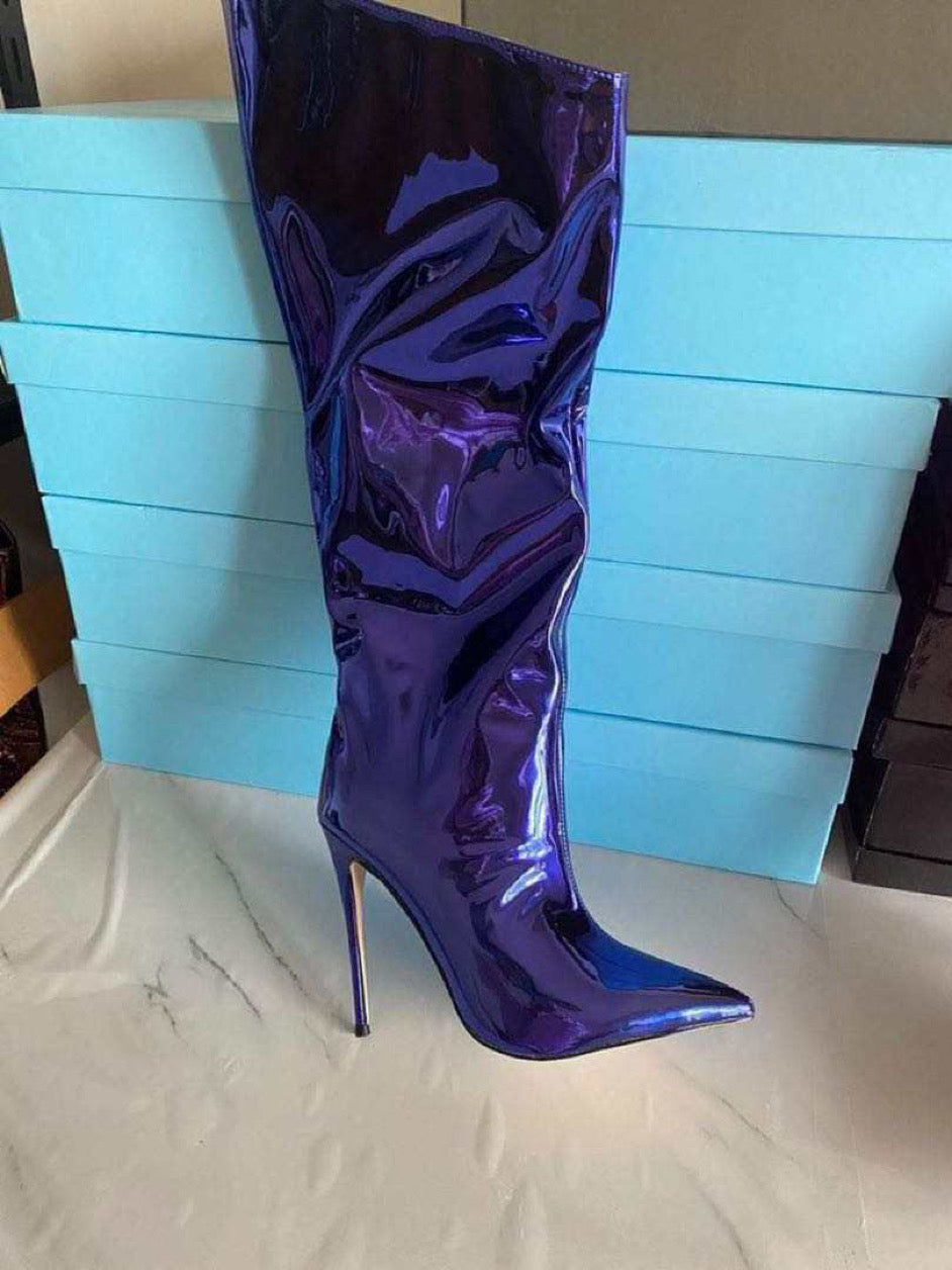 Metallic Boots
