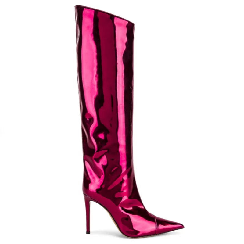 Metallic Boots