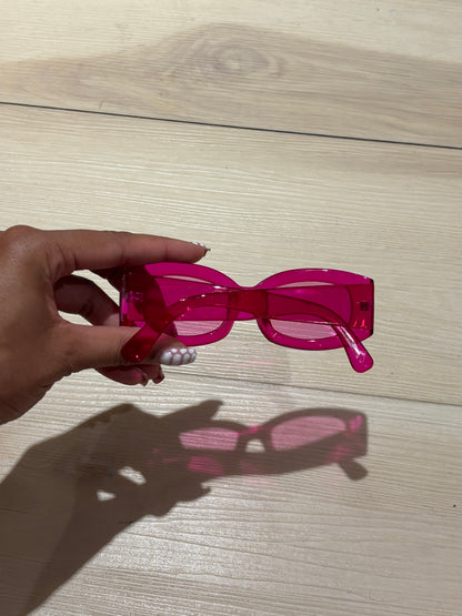 Pink Square sunglasses