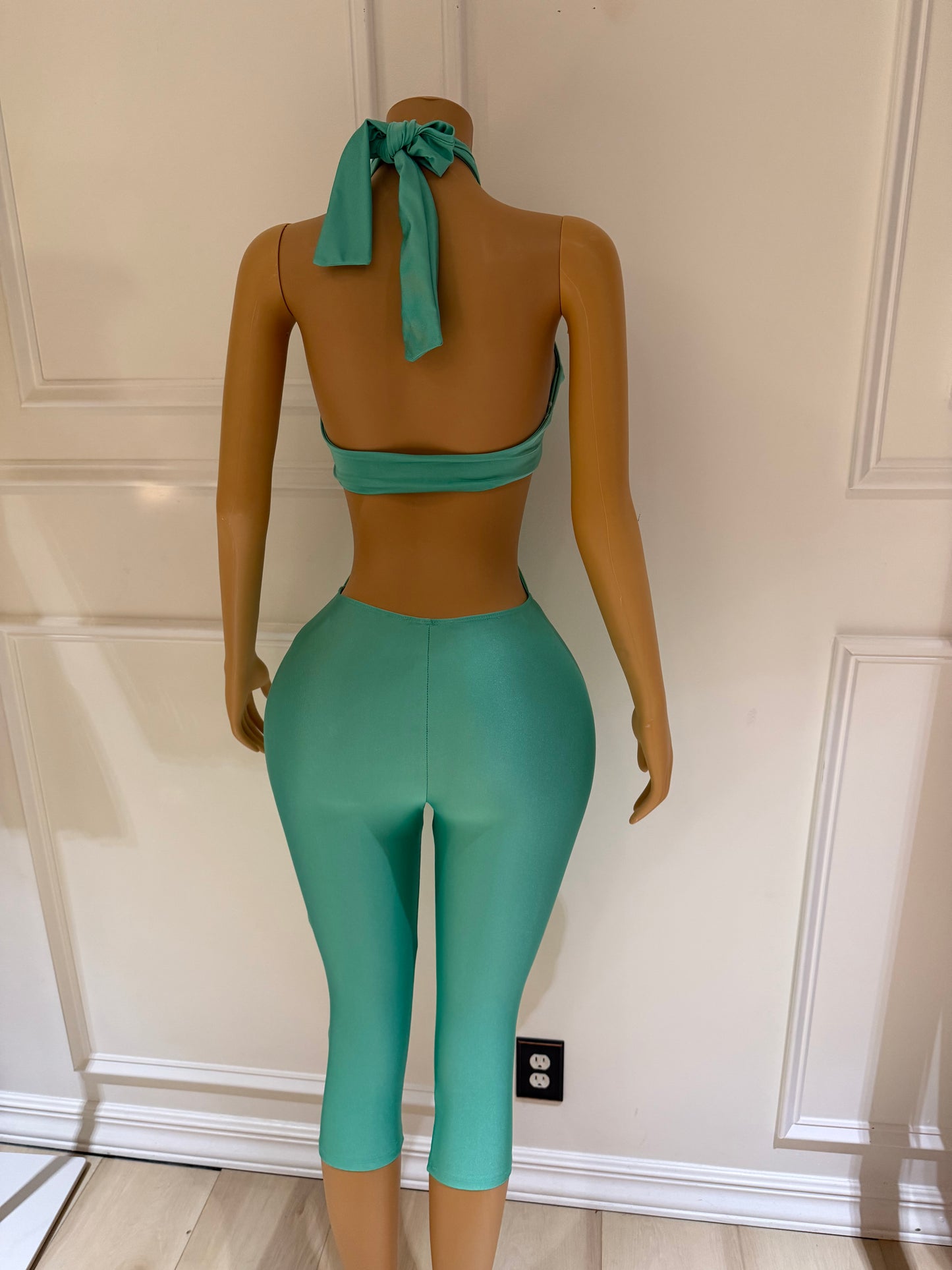 Teal Jumpsuit