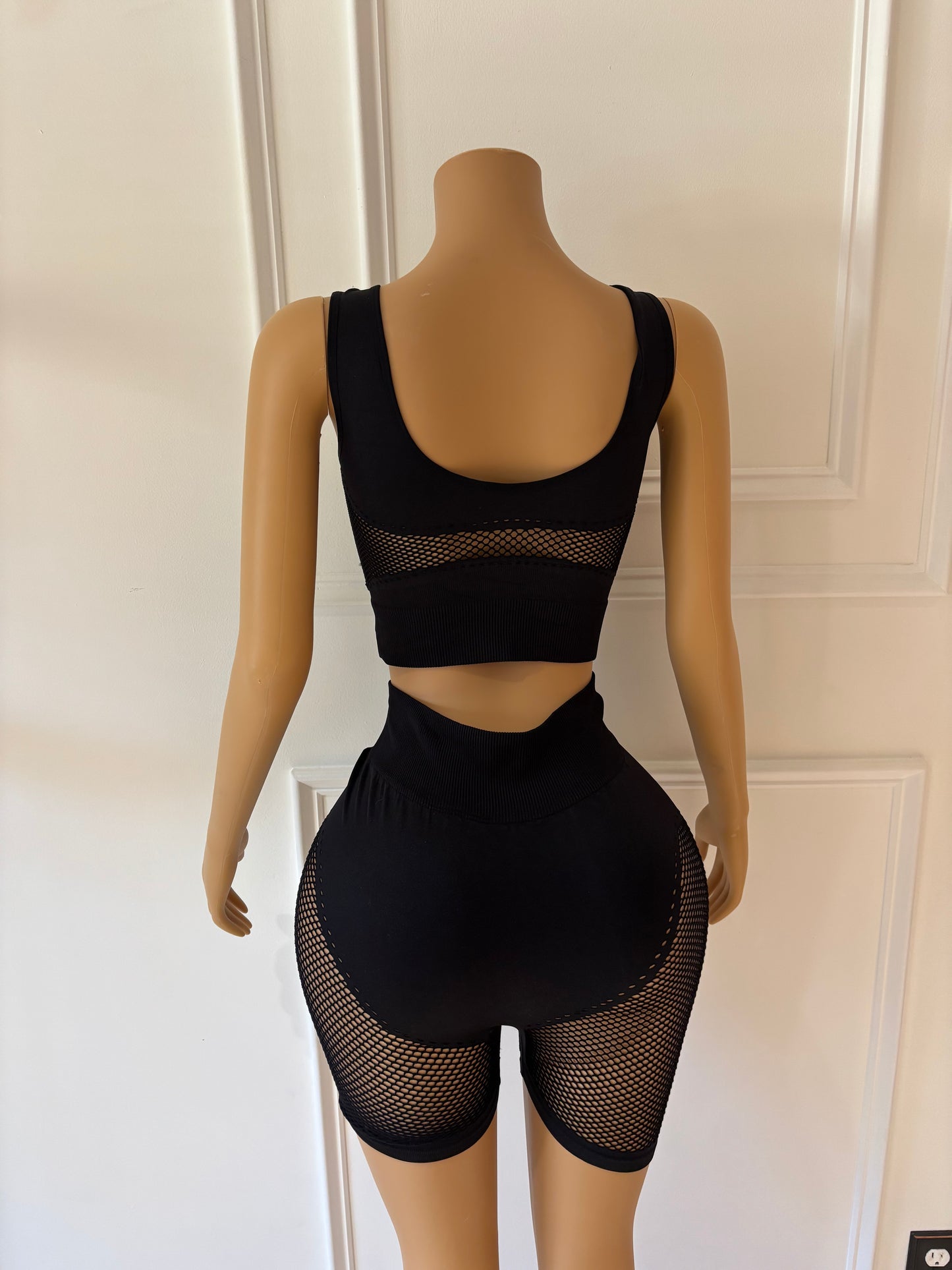 Black Mesh Set