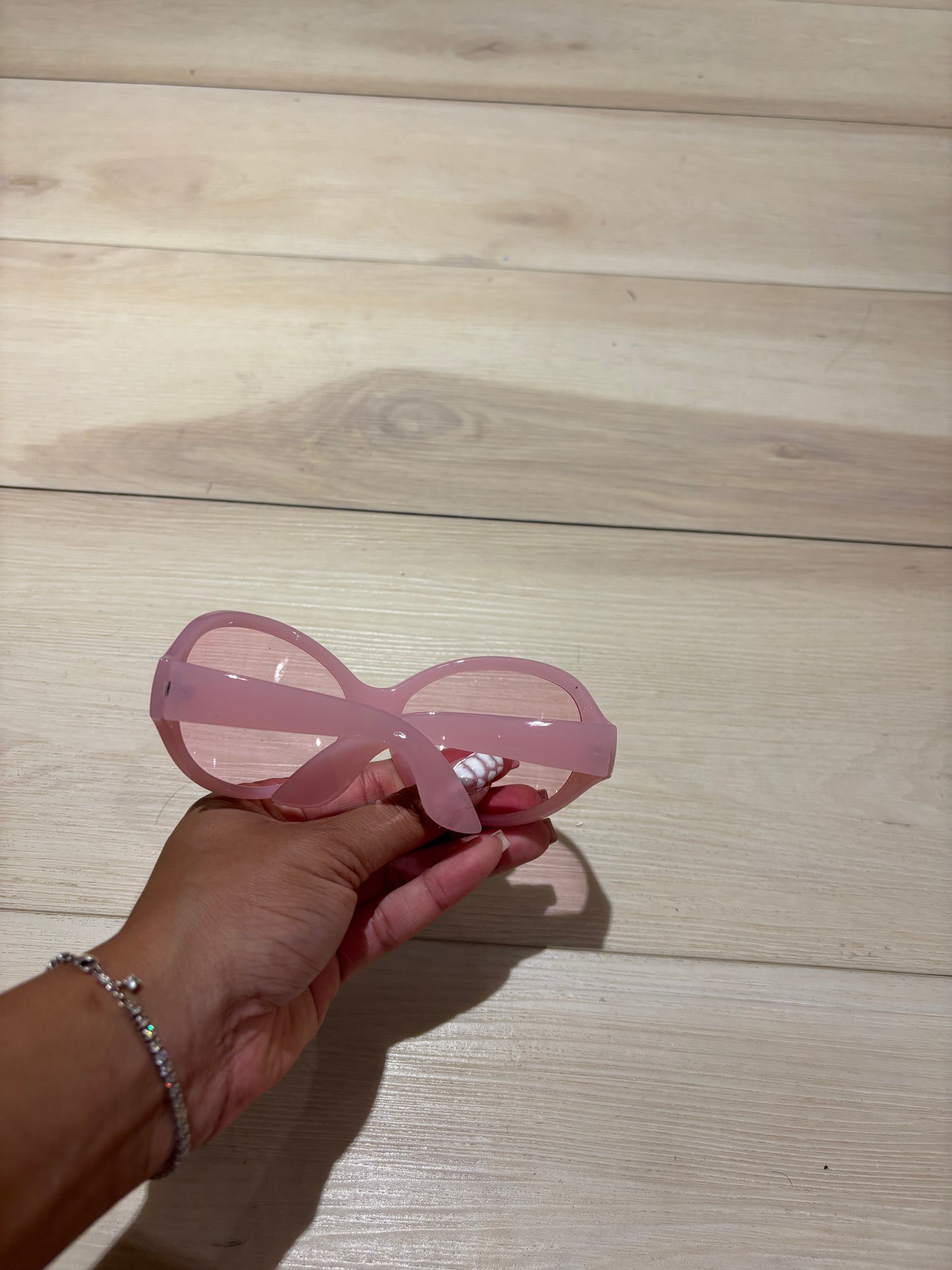 Pink sunglasses