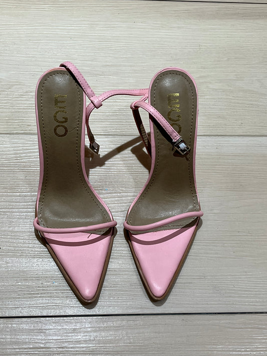 Pink Heels UK size 6