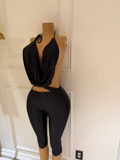 Black jumpsuit