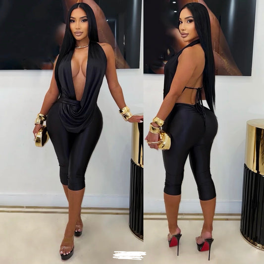 Black jumpsuit