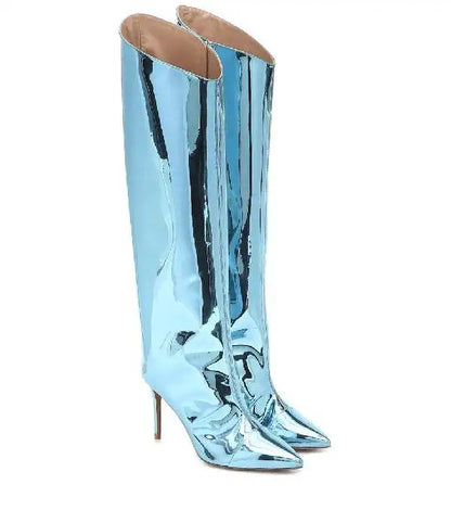 Metallic Boots
