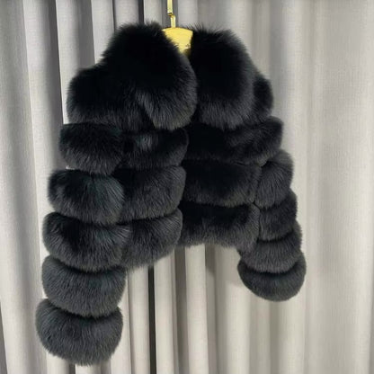 Fox Fur Bomber
