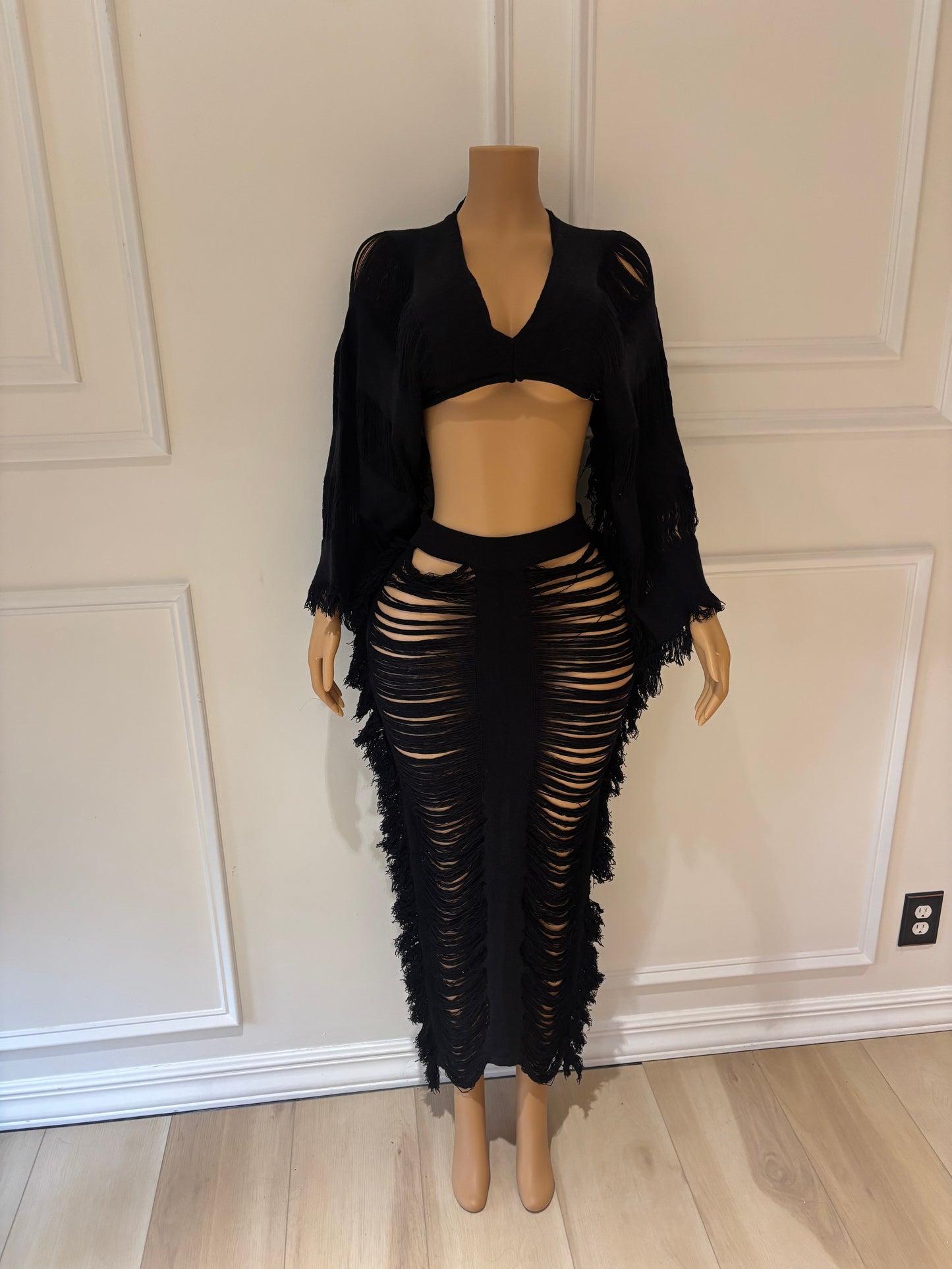 Black two piece set