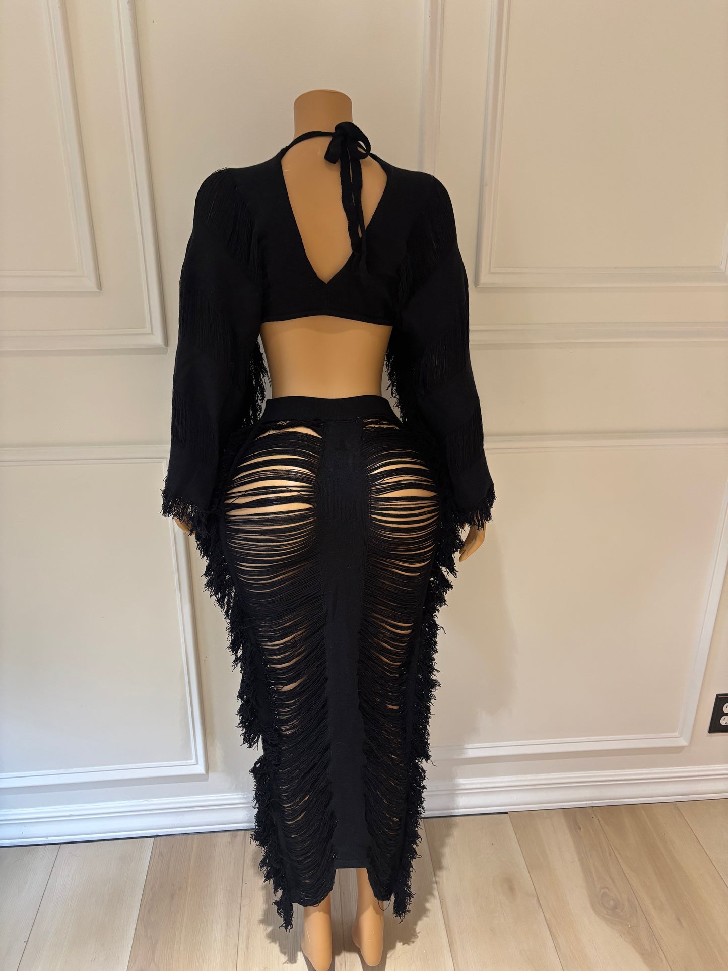 Black two piece set