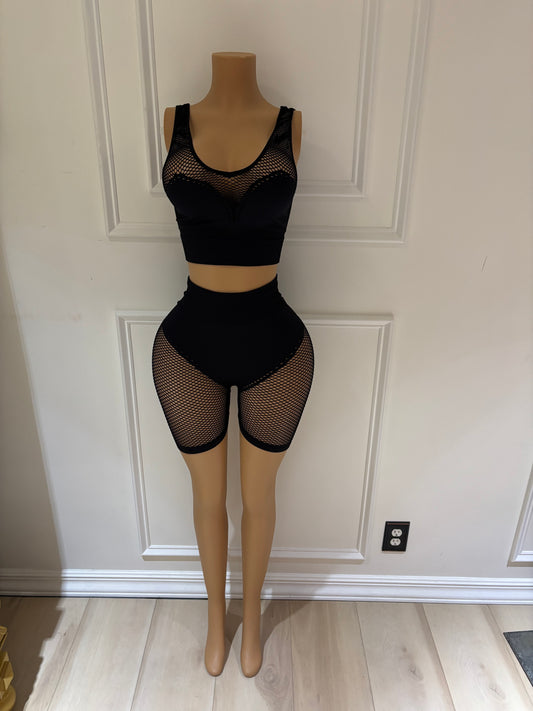 Black two piece